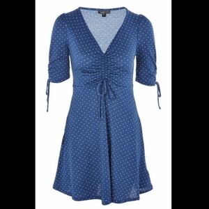 Topshop Polka Dot Mini Dress